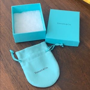 Tiffany & Co empty box + pouch